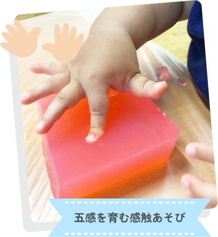 五感を育む感触あそび