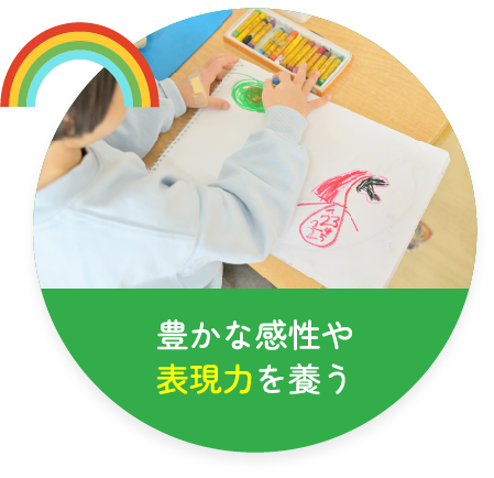 豊かな感性や表現力を養う